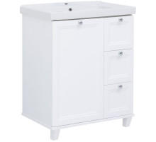 Тумба под раковину Aquanet Амели 70 261988 Белая матовая