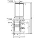 Приобрести Тумба под раковину Aquanet Амели 70 261988 Белая матовая в магазине сантехники Santeh-Crystal.ru