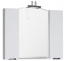 Зеркало со шкафом Aquanet Асти 105 178242 Белое