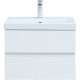 Заказать Тумба под раковину Aquanet Беркли 60 302349 подвесная Белый глянец в магазине сантехники Santeh-Crystal.ru