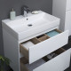 Приобрести Тумба с раковиной Aquanet Бруклин 60 212596 подвесная Белая в магазине сантехники Santeh-Crystal.ru