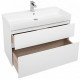 Приобрести Тумба под раковину Aquanet Бруклин 100 203961 подвесная Белая в магазине сантехники Santeh-Crystal.ru