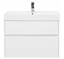Тумба под раковину Aquanet Бруклин 85 подвесная Белая 203960