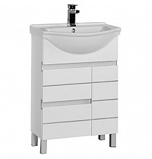 Тумба под раковину Aquanet Доминика 60 171684 Белая