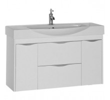 Тумба под раковину Aquanet Франка 105 183055 подвесная Белая