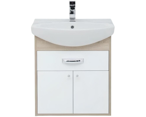 Приобрести Тумба под раковину Aquanet Грейс 60 198373 подвесная с ящиком Дуб сонома в магазине сантехники Santeh-Crystal.ru