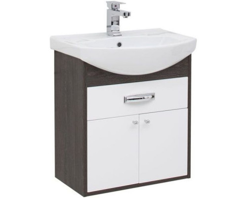 Заказать Тумба под раковину Aquanet Грейс 60 198374 подвесная с ящиком Дуб кантенбери в магазине сантехники Santeh-Crystal.ru