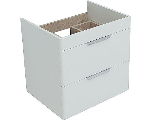 Заказать Тумба под раковину Aquanet Ирис new 60 310144 подвесная Белая глянцевая в магазине сантехники Santeh-Crystal.ru