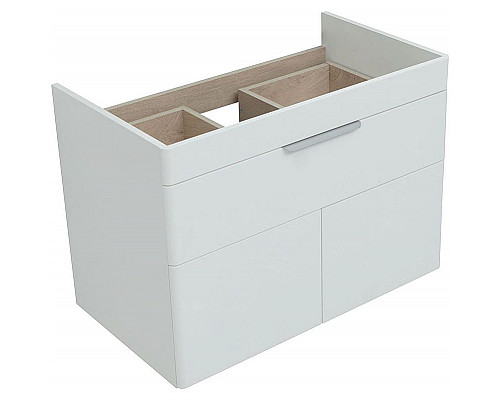 Купить Тумба под раковину Aquanet Ирис new 80 310150 подвесная Белая глянцевая в магазине сантехники Santeh-Crystal.ru