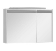 Зеркальный шкаф Aquanet Лайн 90 R 164934 с подсветкой Белый