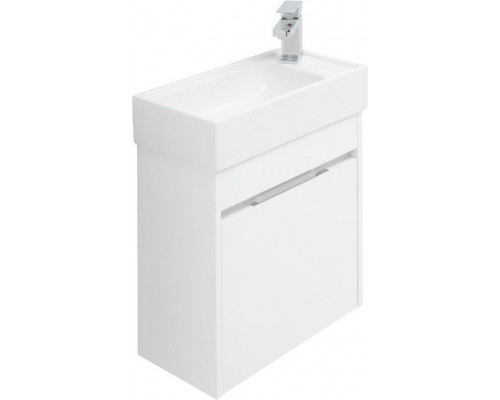 Приобрести Тумба под раковину Aquanet Лидс 50 239741 подвесная Белая в магазине сантехники Santeh-Crystal.ru