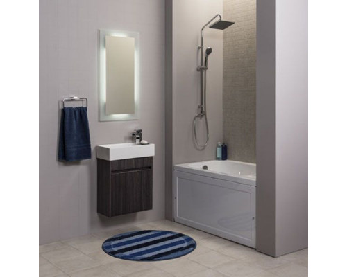 Заказать Тумба с раковиной Aquanet Лидс 50 213042 подвесная Эвкалипт мистери в магазине сантехники Santeh-Crystal.ru