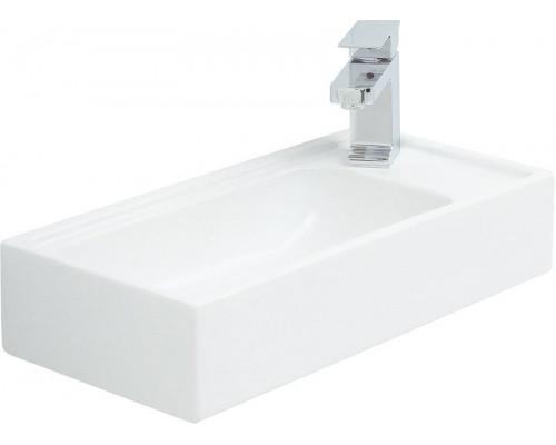 Заказать Тумба с раковиной Aquanet Лидс 50 213042 подвесная Эвкалипт мистери в магазине сантехники Santeh-Crystal.ru