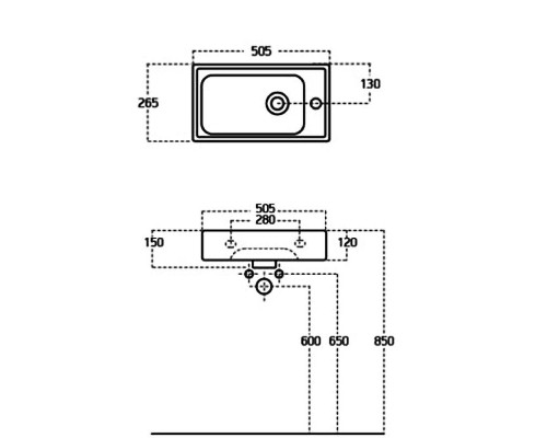 Заказать Тумба с раковиной Aquanet Лидс 50 213042 подвесная Эвкалипт мистери в магазине сантехники Santeh-Crystal.ru