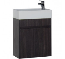 Тумба под раковину Aquanet Лидс 50 182744 подвесная Эвкалипт мистери
