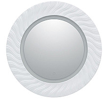 Зеркало Aquanet Милан 80 241821 с подсветкой Белый глянец