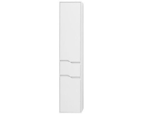 Купить Шкаф пенал Aquanet Модена 35 L 218461 подвесной Белый глянец в магазине сантехники Santeh-Crystal.ru