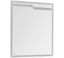 Зеркало Aquanet Модена 75 198492 с подсветкой Белое