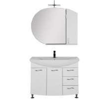 Комплект мебели для ванной Aquanet Моника 105 187564 Белый