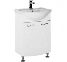 Тумба под раковину Aquanet Моника 60 186769 Белая