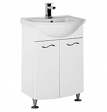 Тумба под раковину Aquanet Моника 60 186769 Белая