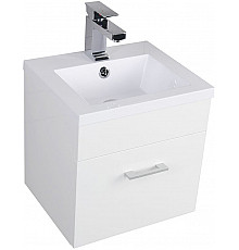 Тумба под раковину Aquanet Нота 50 159138 подвесная Белая