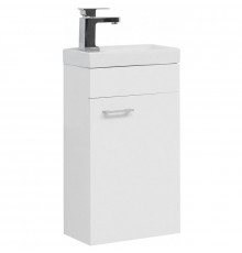 Тумба под раковину Aquanet Нота 40 R 246953 подвесная Белая
