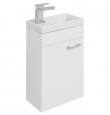 Тумба с раковиной Aquanet Нота 40 L 254044 подвесная Белая