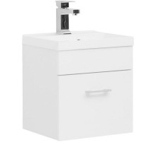 Тумба с раковиной Aquanet Нота 40 287704 подвесная Белая