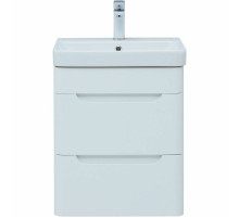 Тумба под раковину Aquanet София 50 274171 подвесная Белый глянец