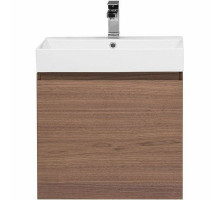 Тумба под раковину Aquanet Нью-Йорк 60 203945 подвесная Орех
