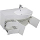 Купить Комплект мебели для ванной Aquanet Опера 115 R 169418 Белый в магазине сантехники Santeh-Crystal.ru