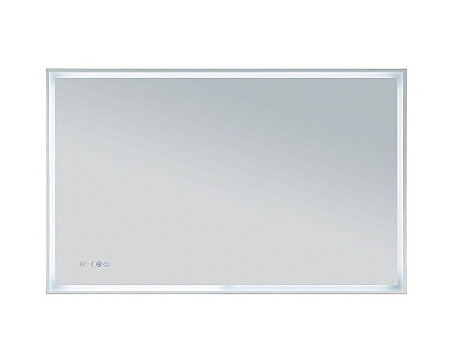 Приобрести Зеркало Aquanet Оптима 120 288968 с подсветкой Белое матовое с сенсорным выключателем в магазине сантехники Santeh-Crystal.ru