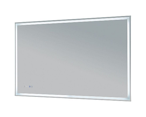 Приобрести Зеркало Aquanet Оптима 120 288968 с подсветкой Белое матовое с сенсорным выключателем в магазине сантехники Santeh-Crystal.ru