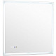 Приобрести Зеркало Aquanet Оптима 80 288965 с подсветкой Белое матовое с сенсорным выключателем в магазине сантехники Santeh-Crystal.ru