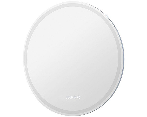 Приобрести Зеркало Aquanet Оптима 70 304175 с подсветкой с сенсорным выключателем, часами и подогревом в магазине сантехники Santeh-Crystal.ru