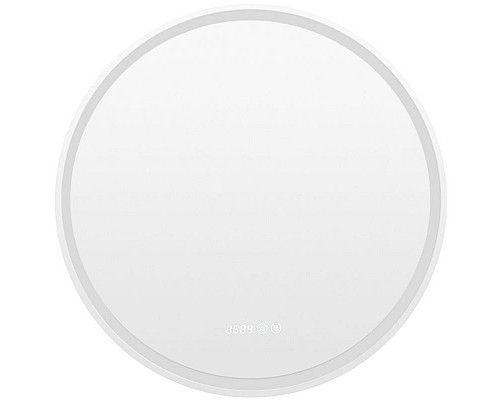 Приобрести Зеркало Aquanet Оптима 70 304175 с подсветкой с сенсорным выключателем, часами и подогревом в магазине сантехники Santeh-Crystal.ru