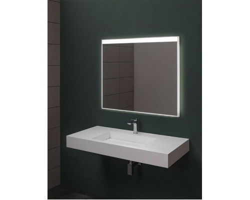 Купить Зеркало Aquanet Палермо 100 249354 с подсветкой с сенсорным выключателем и функцией антизапотевания в магазине сантехники Santeh-Crystal.ru