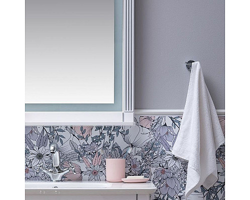 Купить Зеркало Aquanet Селена 70 246509 с подсветкой с сенсорным выключателем Белое в магазине сантехники Santeh-Crystal.ru