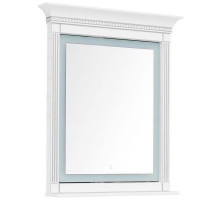 Зеркало Aquanet Селена 90 201646 с подсветкой с сенсорным выключателем Белое