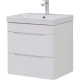 Купить Тумба под раковину Aquanet София 60 288905 подвесная Белый глянец в магазине сантехники Santeh-Crystal.ru