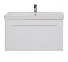 Тумба под раковину Aquanet София 105 199870 подвесная Белый глянец 199870