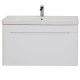 Заказать Тумба под раковину Aquanet София 105 199870 подвесная Белый глянец 199870 в магазине сантехники Santeh-Crystal.ru