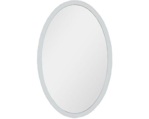 Приобрести Зеркало Aquanet Сопрано 70 169607 с подсветкой Белое в магазине сантехники Santeh-Crystal.ru