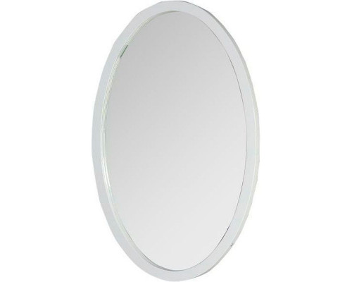 Приобрести Зеркало Aquanet Сопрано 70 169607 с подсветкой Белое в магазине сантехники Santeh-Crystal.ru