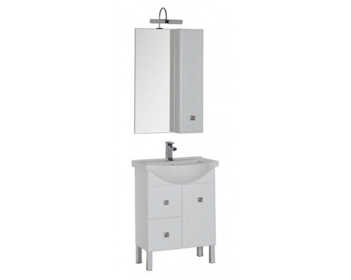 Купить Тумба под раковину Aquanet Стайл 75 181499 Белая в магазине сантехники Santeh-Crystal.ru
