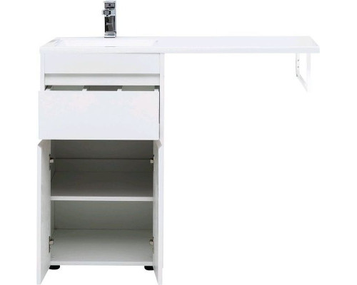 Купить Тумба под раковину Aquanet Токио 110 237744 Белая в магазине сантехники Santeh-Crystal.ru