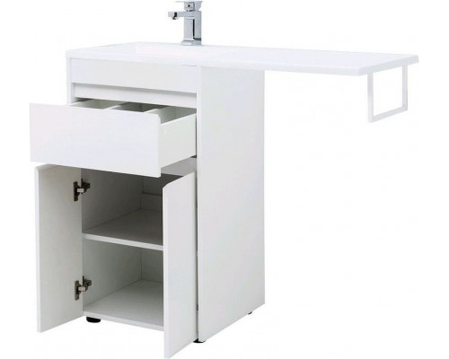 Купить Тумба под раковину Aquanet Токио 110 237744 Белая в магазине сантехники Santeh-Crystal.ru