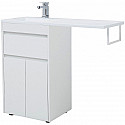 Тумба под раковину Aquanet Токио 110 237744 Белая