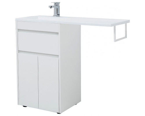 Купить Тумба под раковину Aquanet Токио 110 237744 Белая в магазине сантехники Santeh-Crystal.ru